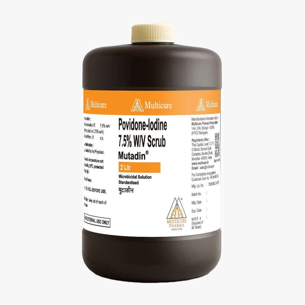 MUTADINE 7.5% I.P SCRUB SOLUTION