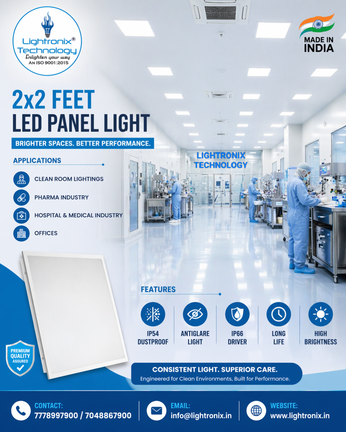 CLEAN ROOM LED LIGHT