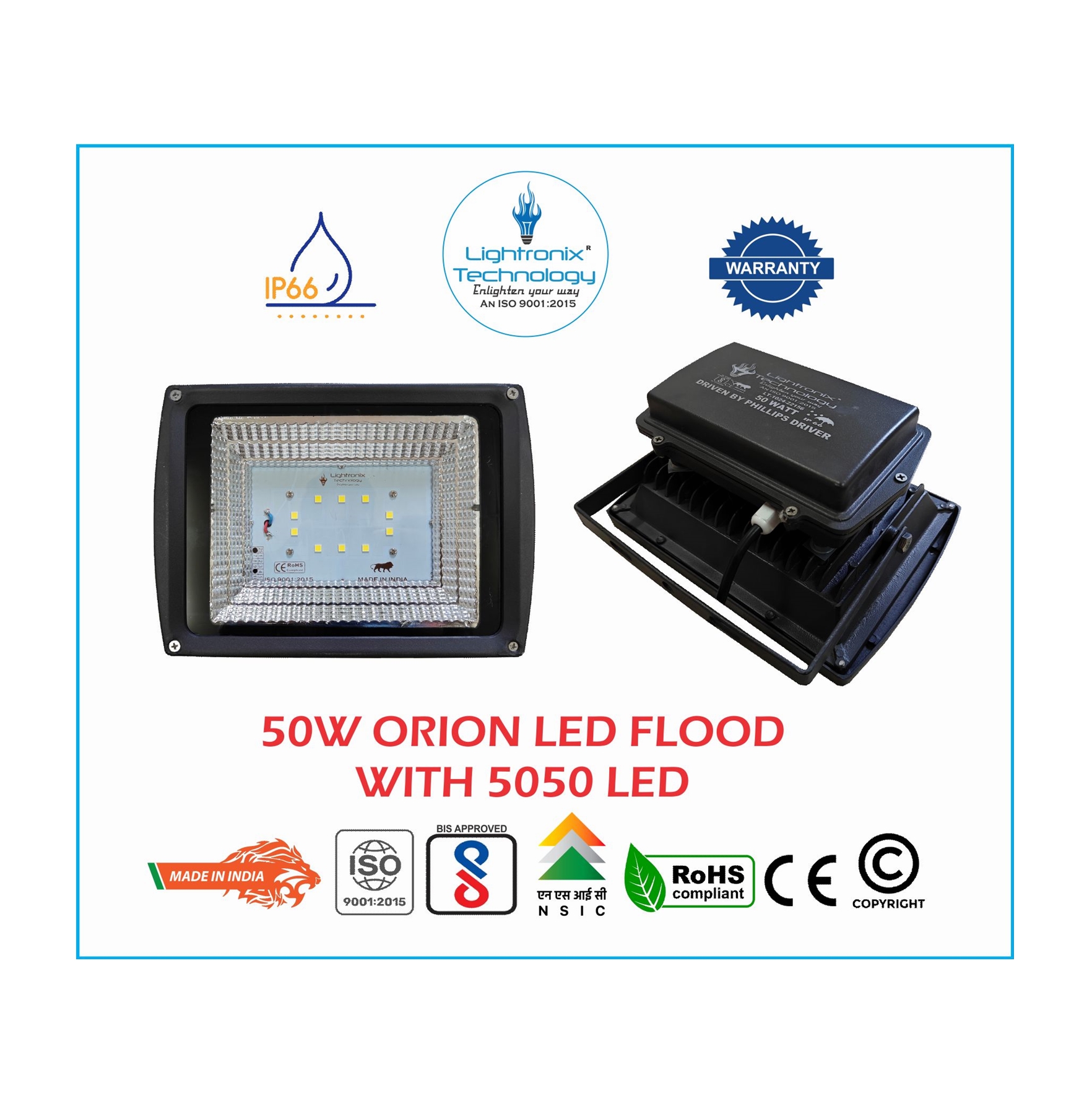 50W ORION LED FLOOD LIGHT