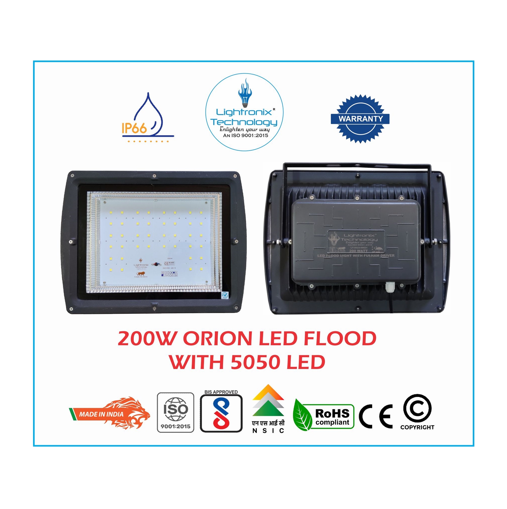 200W ORION LED FLOOD LIGHT