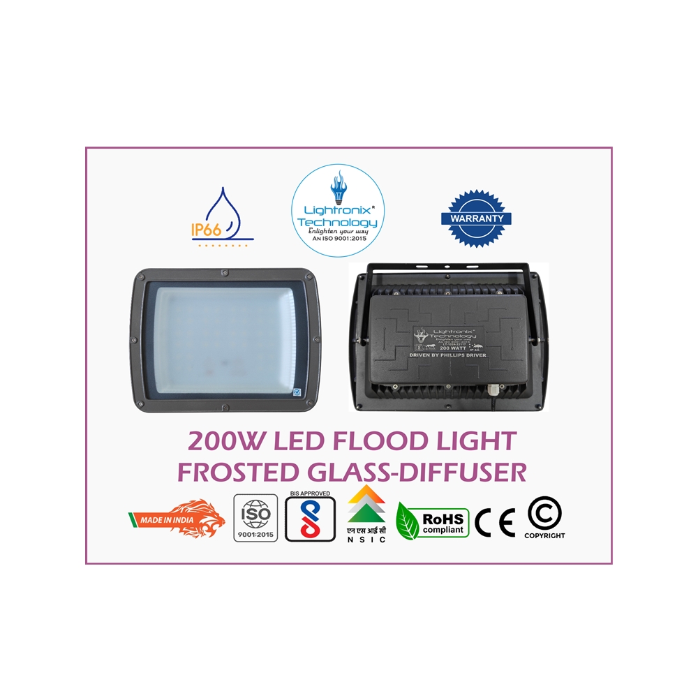 200 WATT ANTIGLARE LED FLOOD LIGHT