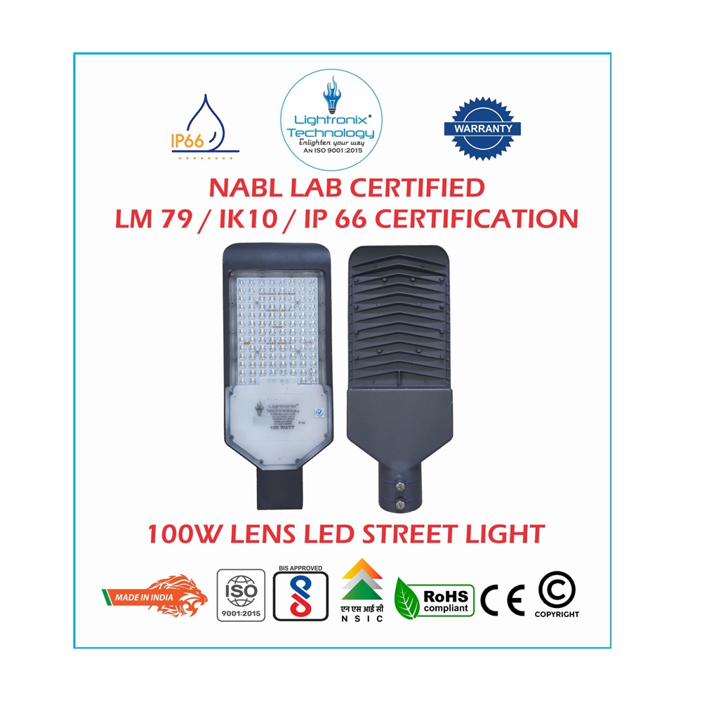 100W LENS LED STREET LIGHT 
