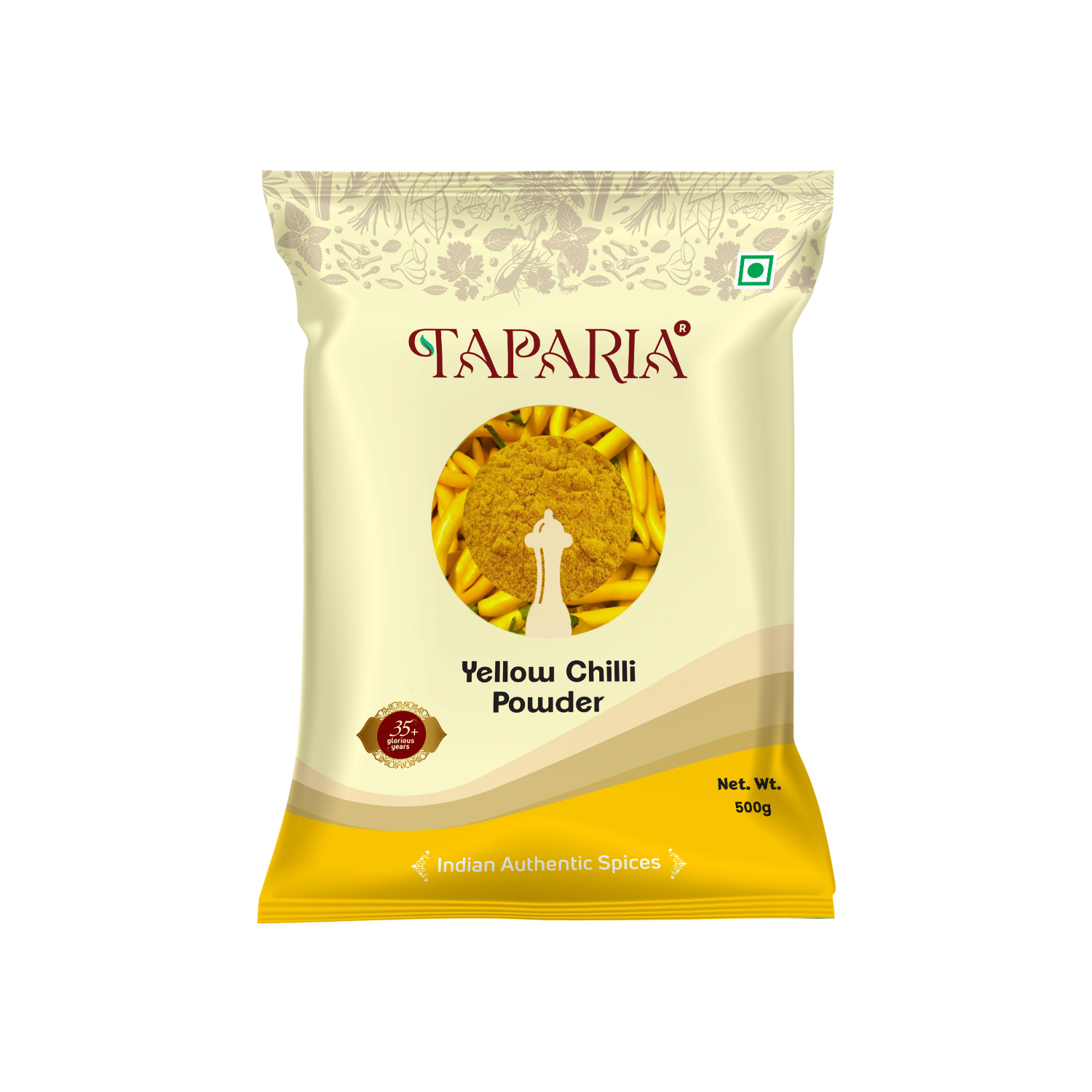 500g Taparia Yellow Chilli Powder