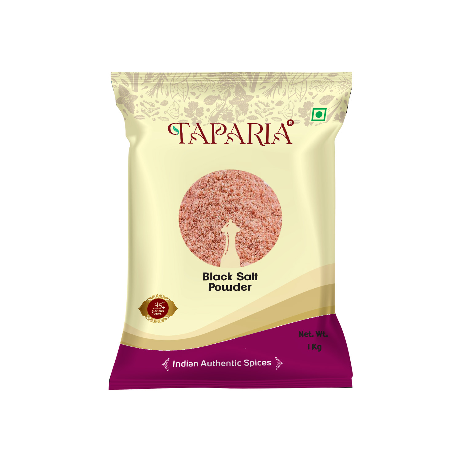1kg Taparia Black Salt