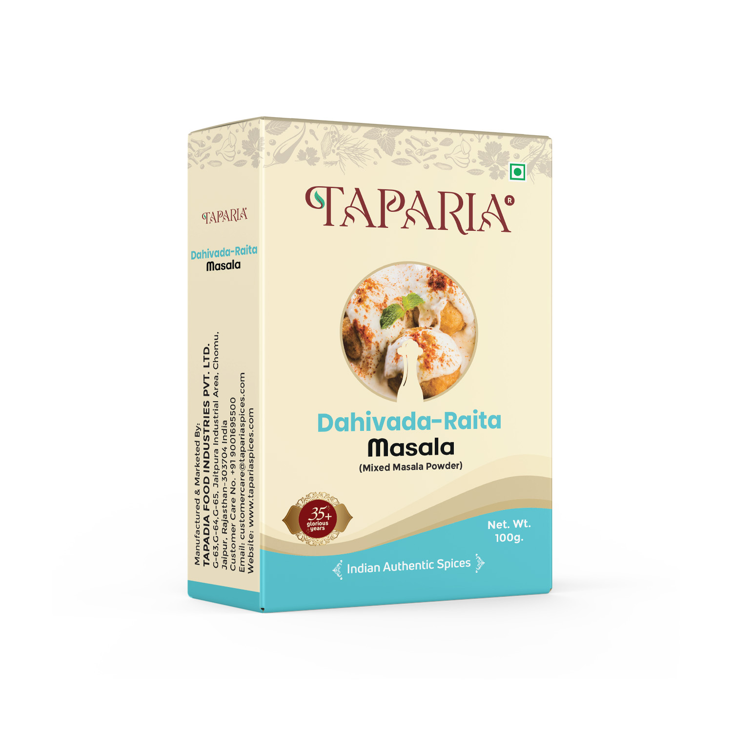 100g Taparia Dahivada-Raita Masala