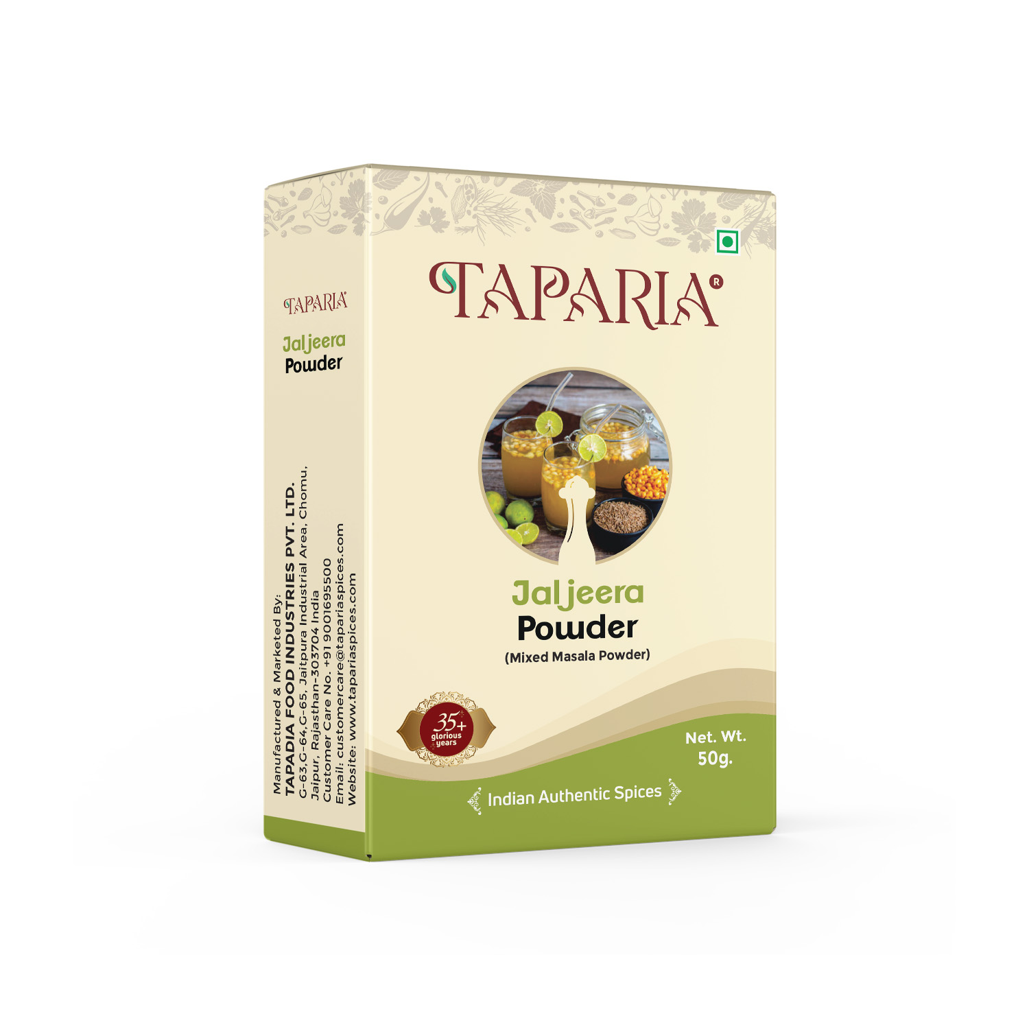 50g Taparia Jaljeera Powder
