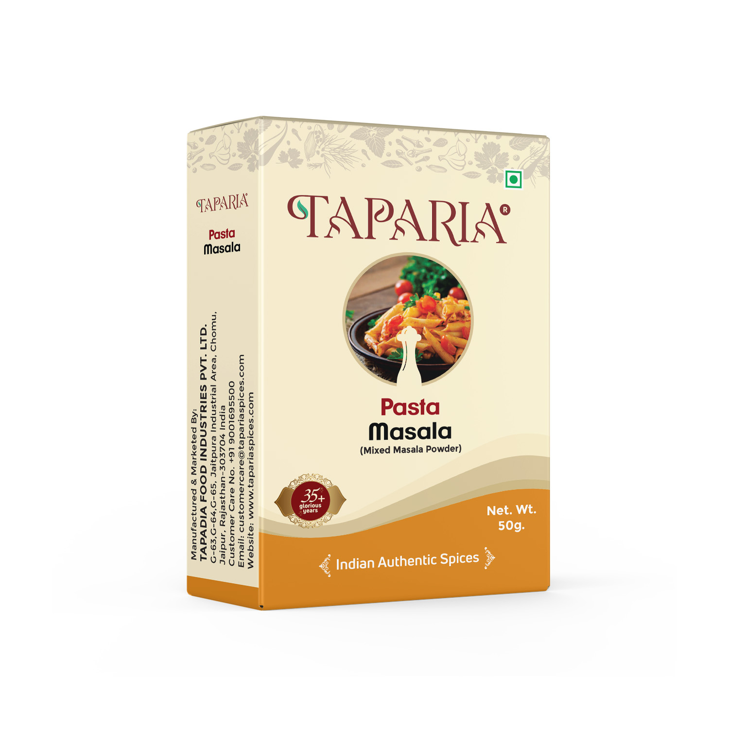 50g Taparia Pasta Masala