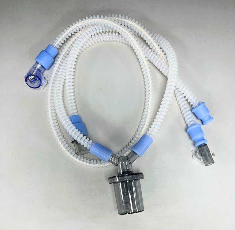 Heated Breathing Circuit with Water Trap (2)