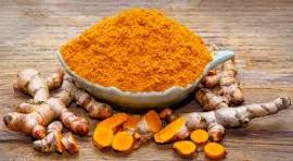 Dried Turmeric and Powder