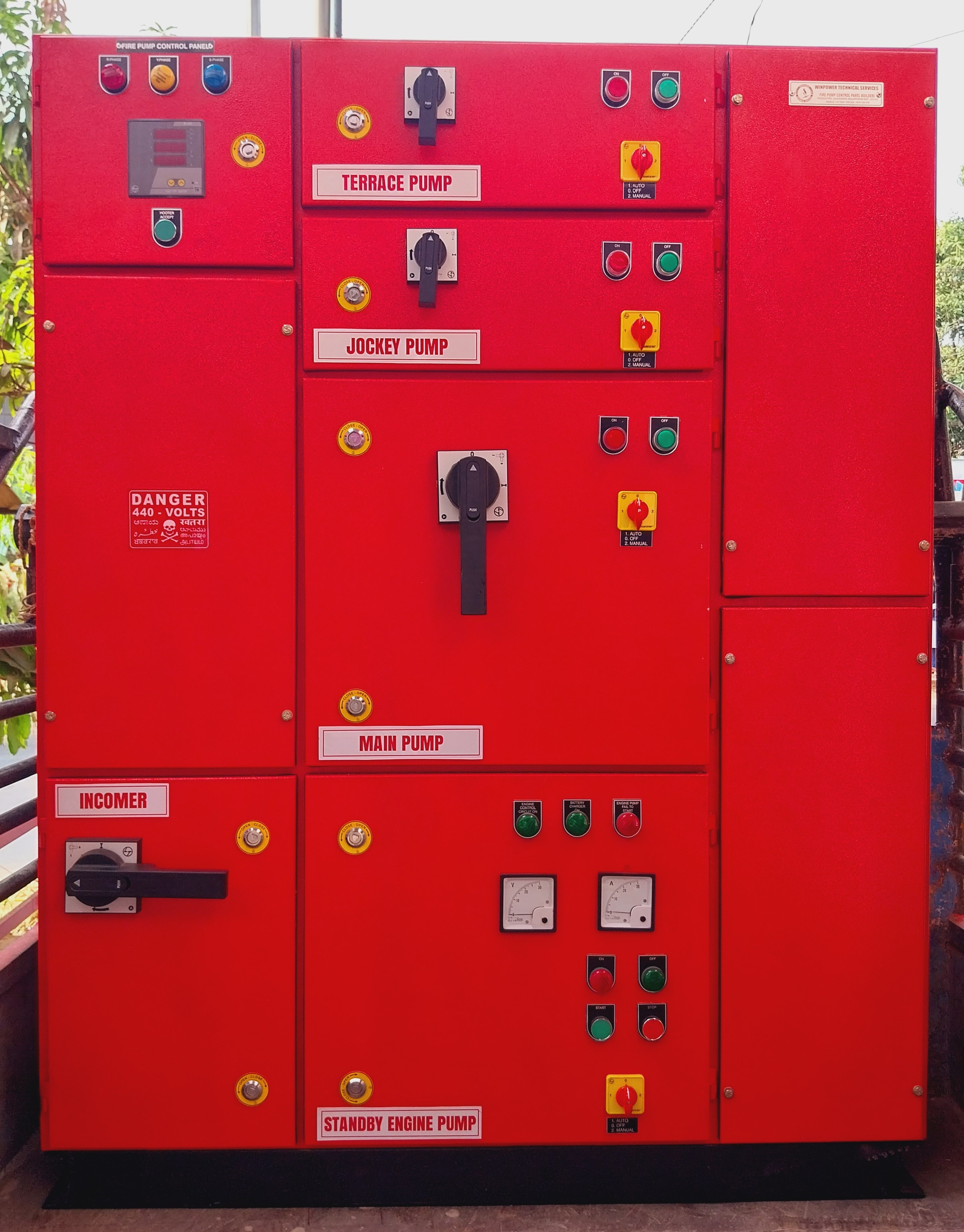 FIRE PUMP AUTOMATIC CONTROL PANELS