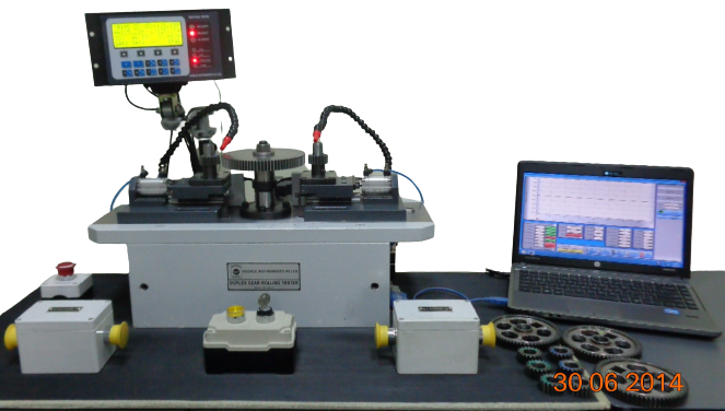 DUPLEX COMPUTERIZED GEAR ROLL TESTER