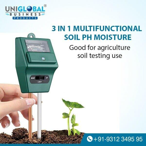 3 in 1 soil Ph  moisture meter