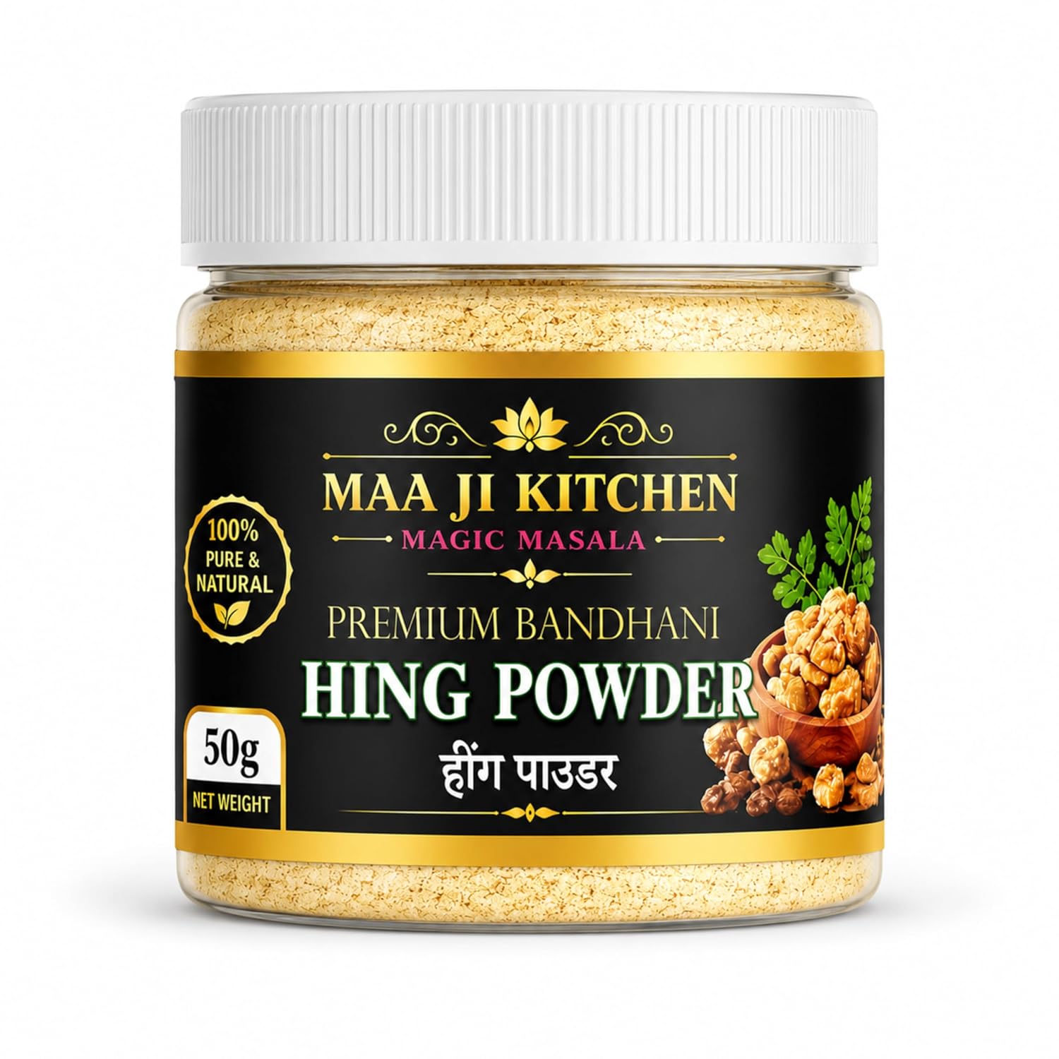 Maa Ji Kitchen-Premium Bandhani Hing Powder 50g