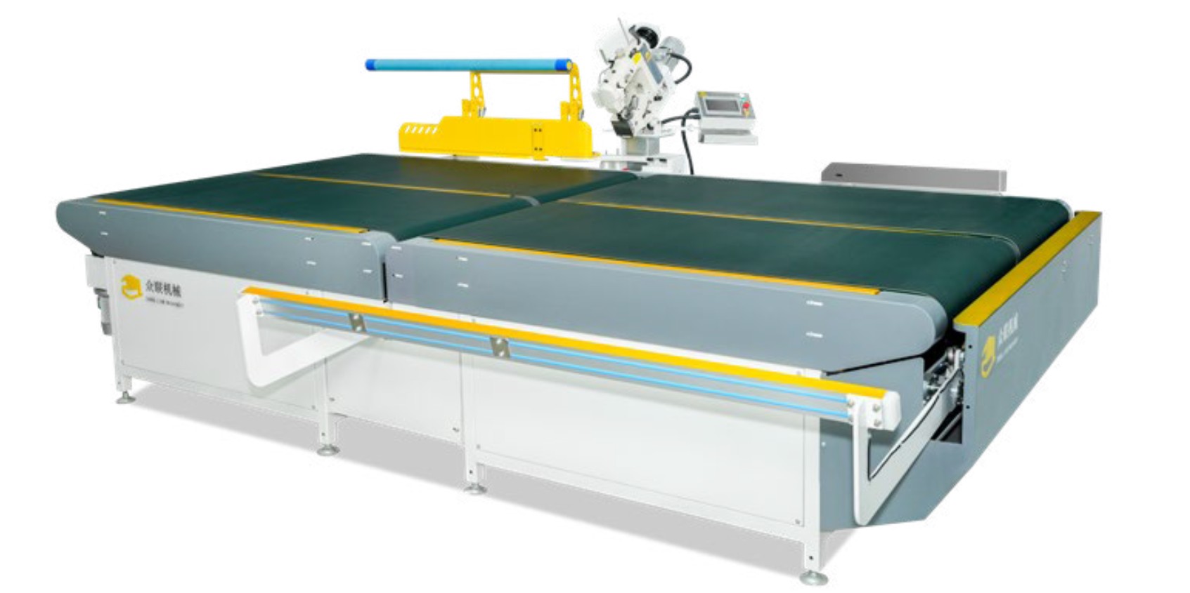 Auto Flip Mattress Tape Edge Machine 