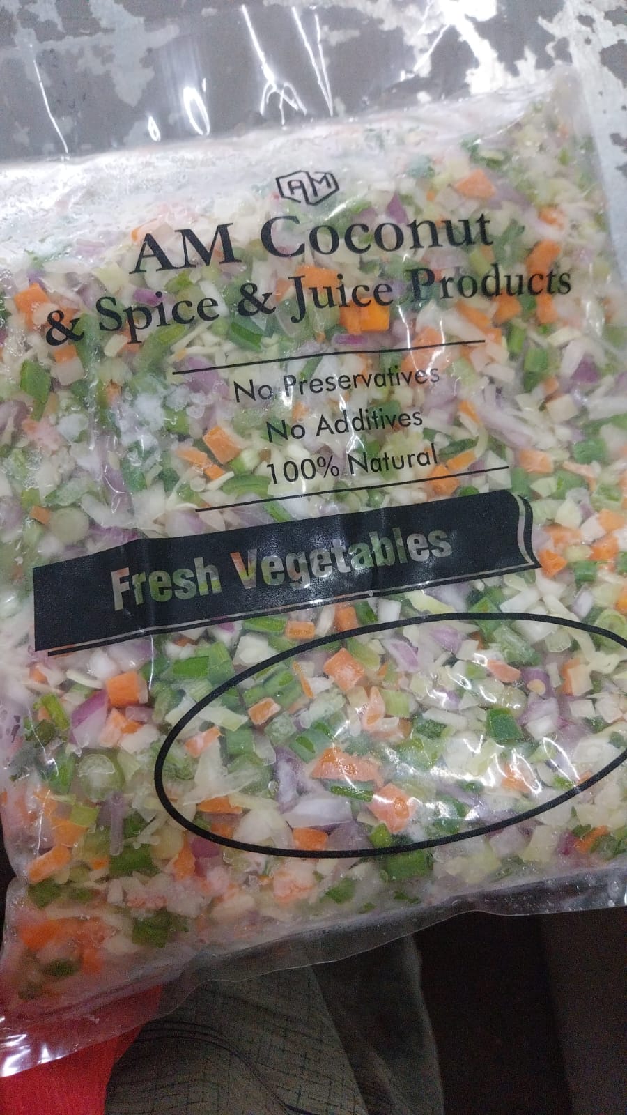 AM Frozen Mixed Cut Vegetables