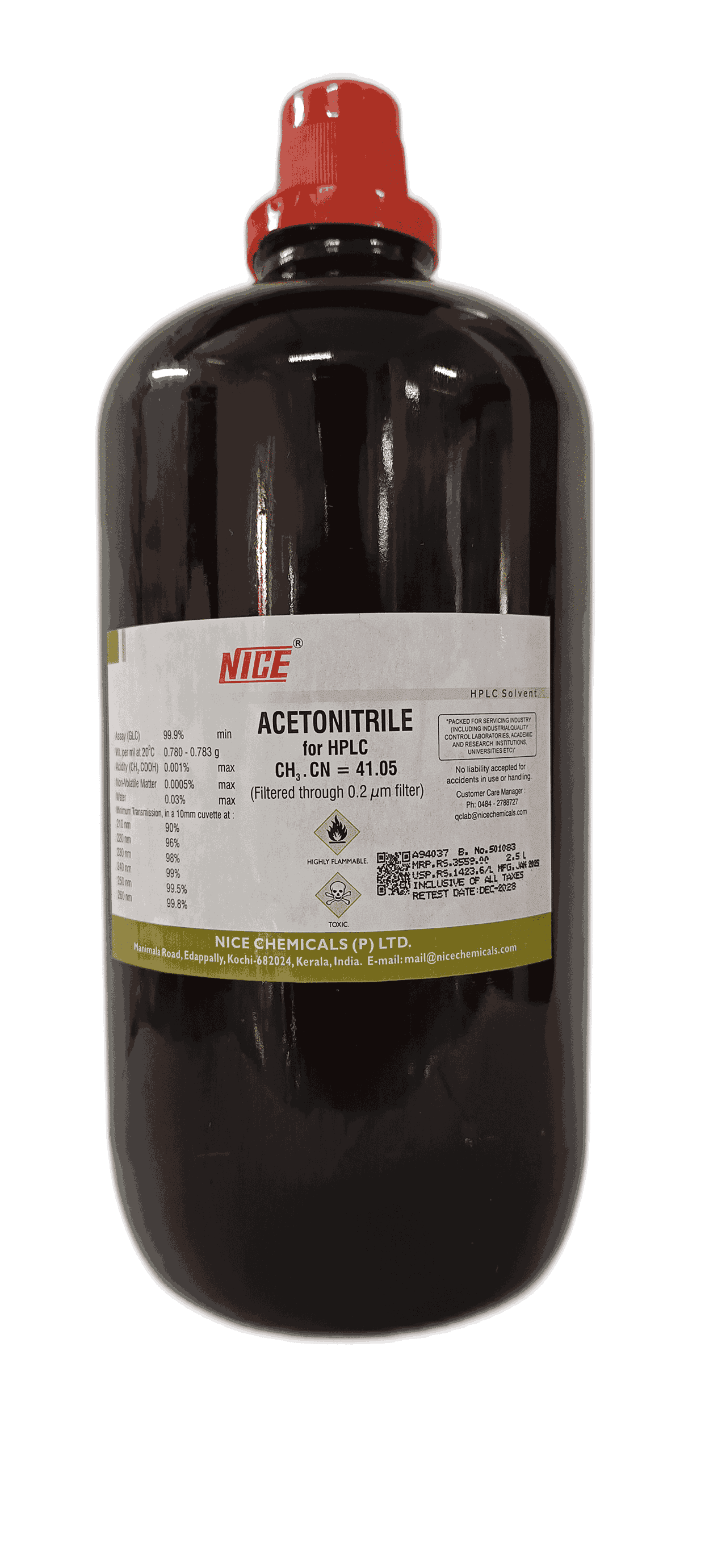  Acetonitrile HPLC - 99.9%
