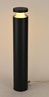 SLENDER-12W BOLLARD LIGHT BLACK BODY - M1