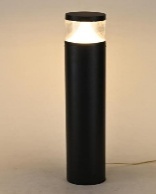 TOWER-12W BOLLARD LIGHT BLACK BODY - L 