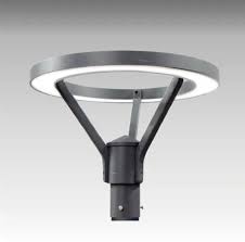 HALO-30W ALUMINIUM POLE TOP LIGHT GREY M1