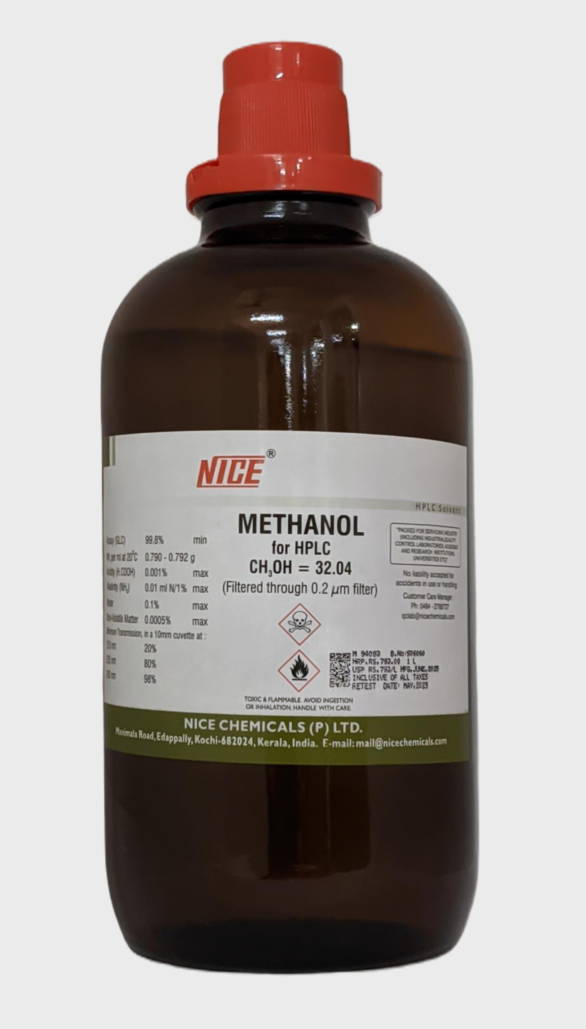 Methanol HPLC - 99.8%