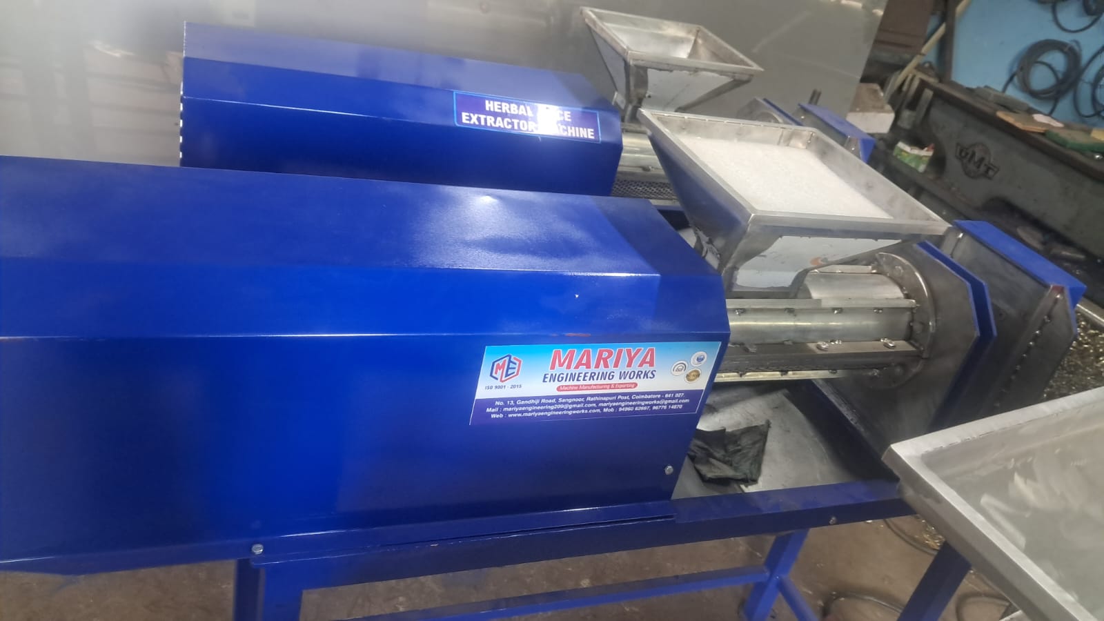  Coconut Milk Squeezer Machine-,5 hp, 250 kg/hr