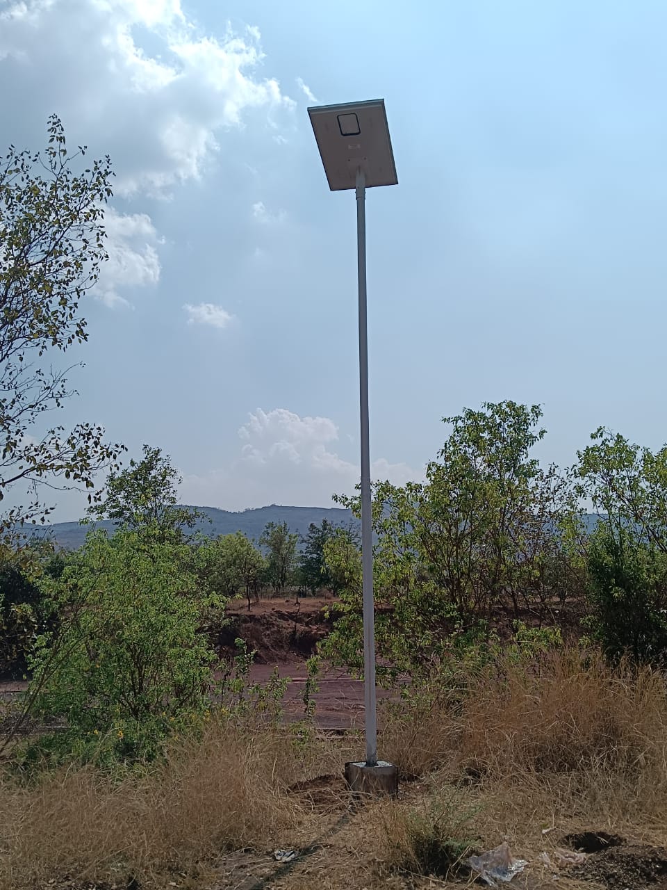 24W All in One Solar Street Light