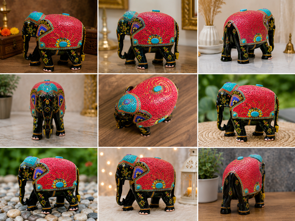 HandCraft Wooden Elephant 