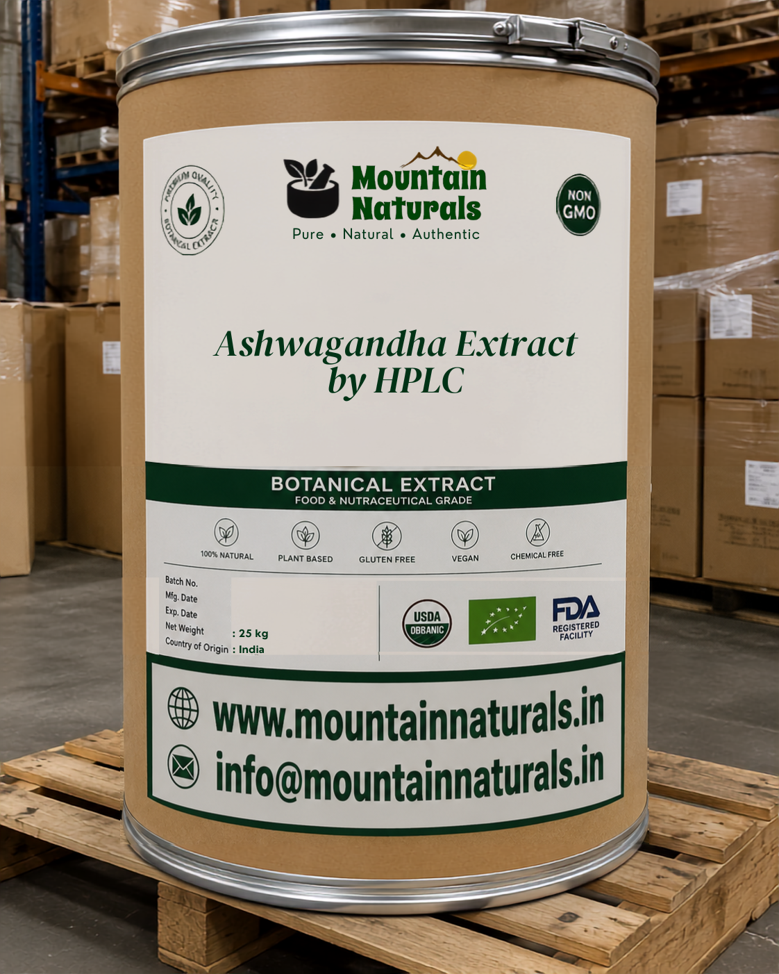 Ashwagandha Extract by HPLC