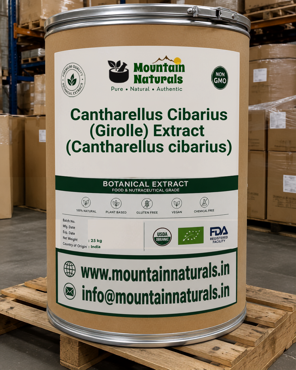 Cantharellus Cibarius (Girolle) Extract (Cantharellus cibarius)