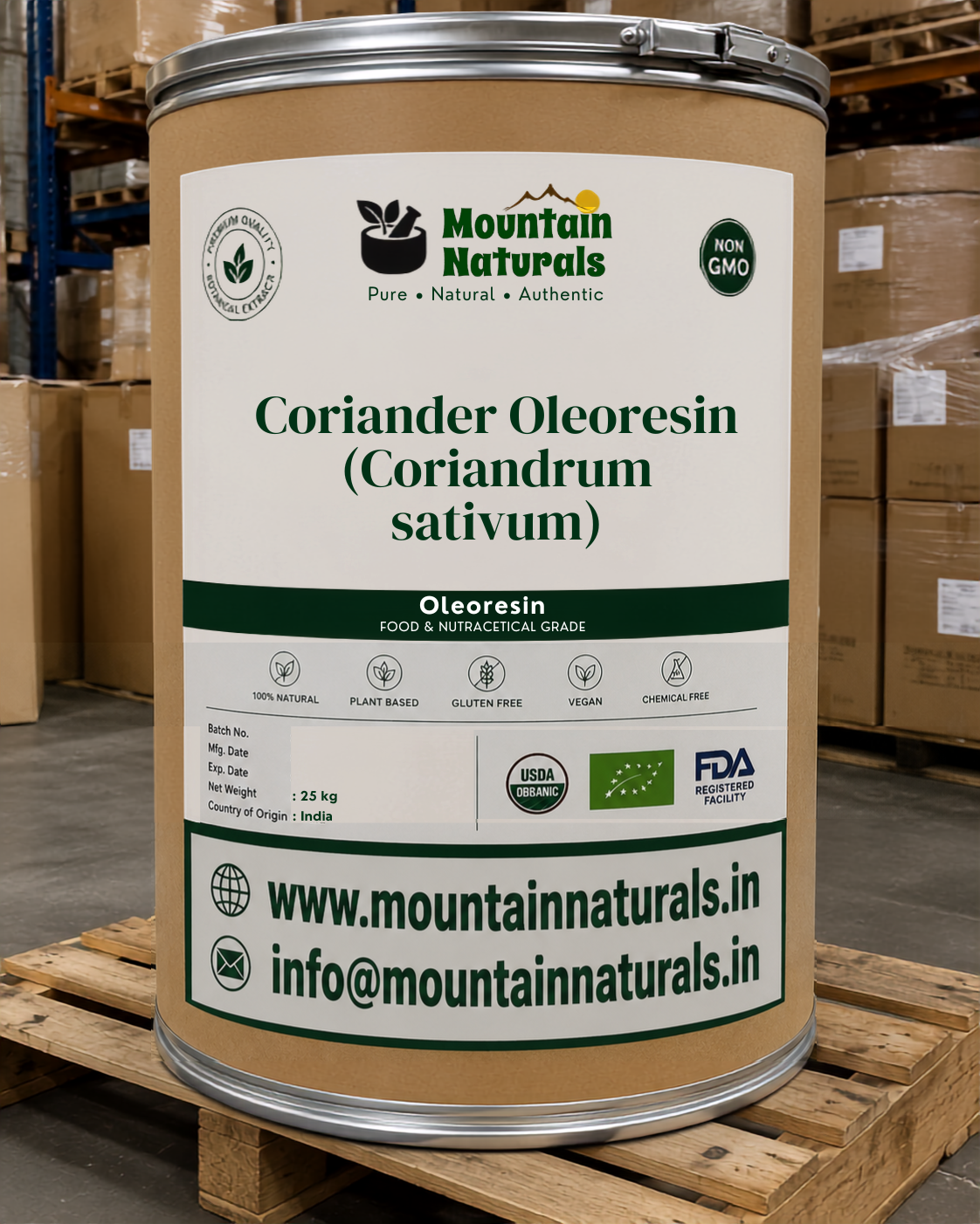 Coriander Oleoresin (Coriandrum sativum)