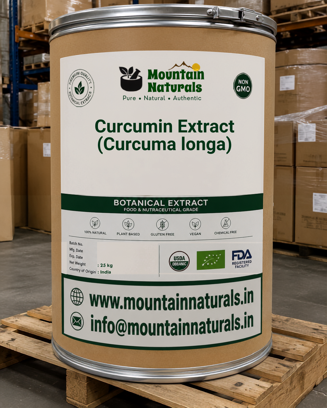 Curcumin 95% (Natural- 3Peaks)