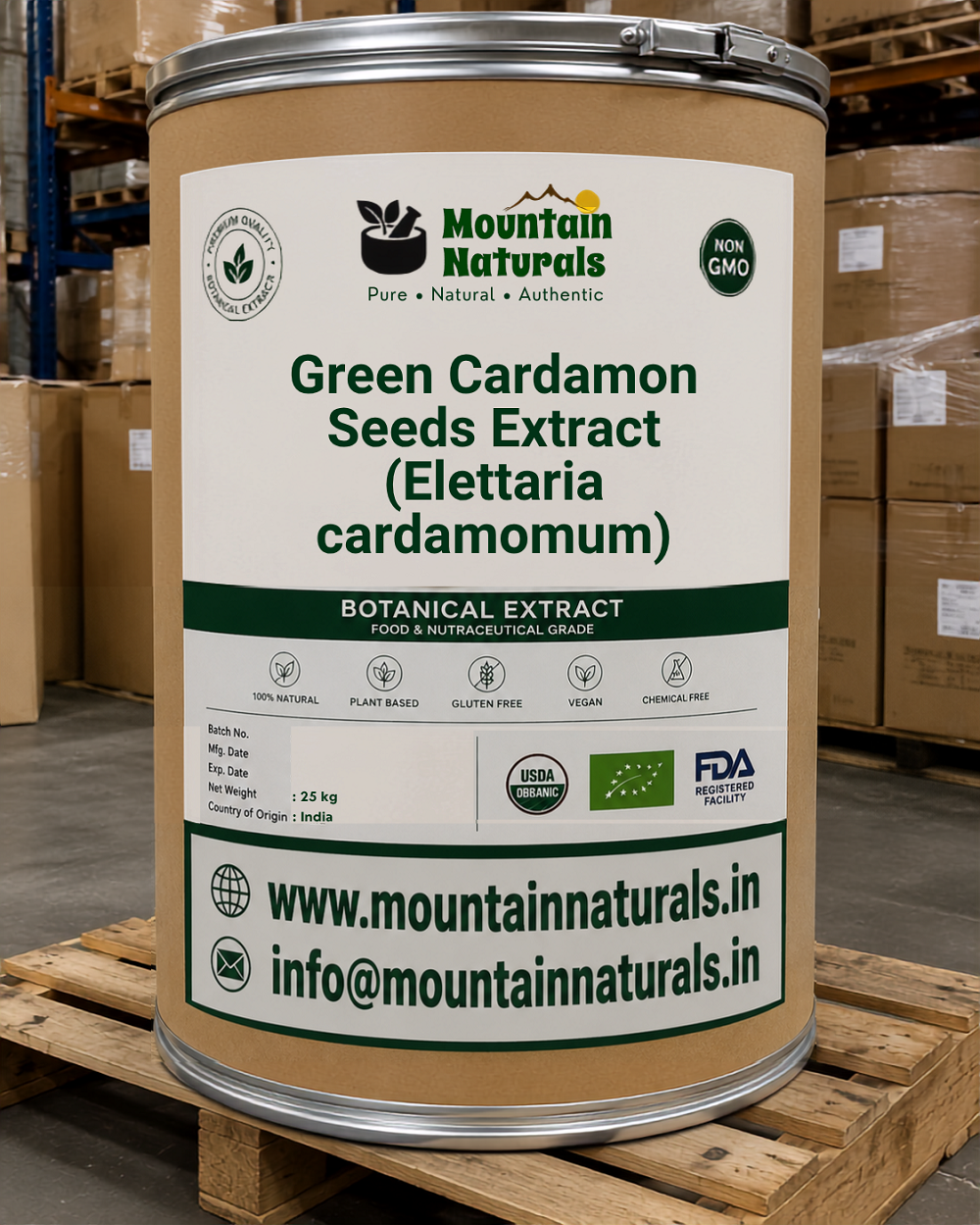 Green Cardamon Seeds Extract (Elettaria cardamomum)
