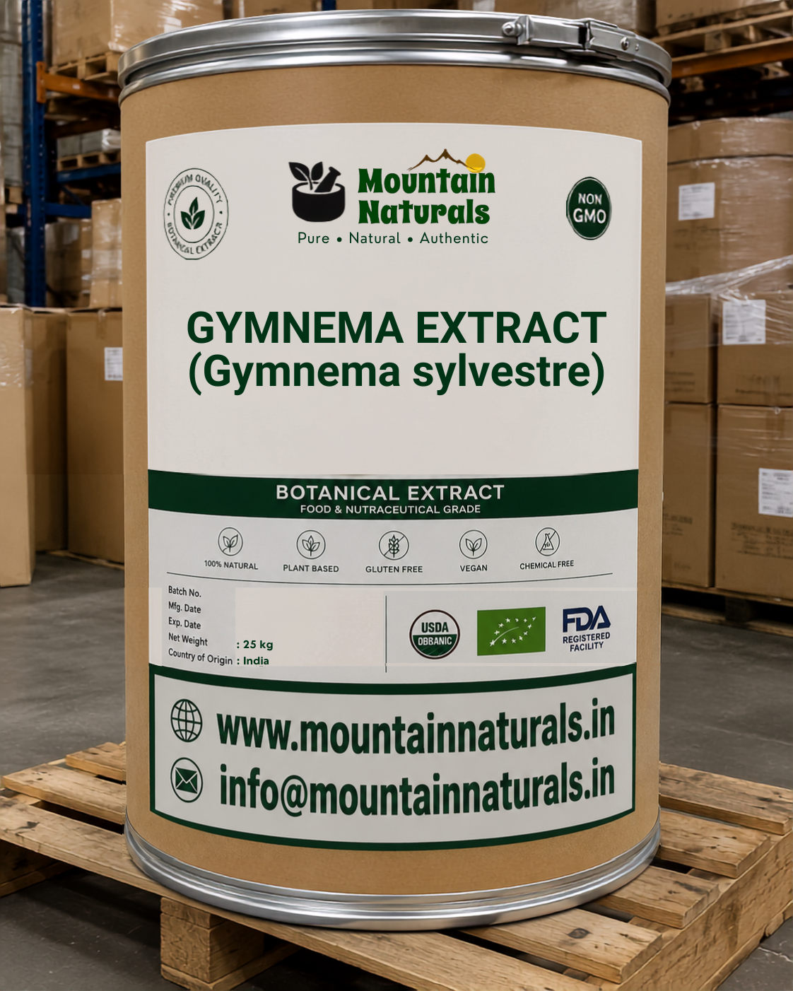 GYMNEMA EXTRACT 25 % BY HPLC (Gymnema sylvestre)