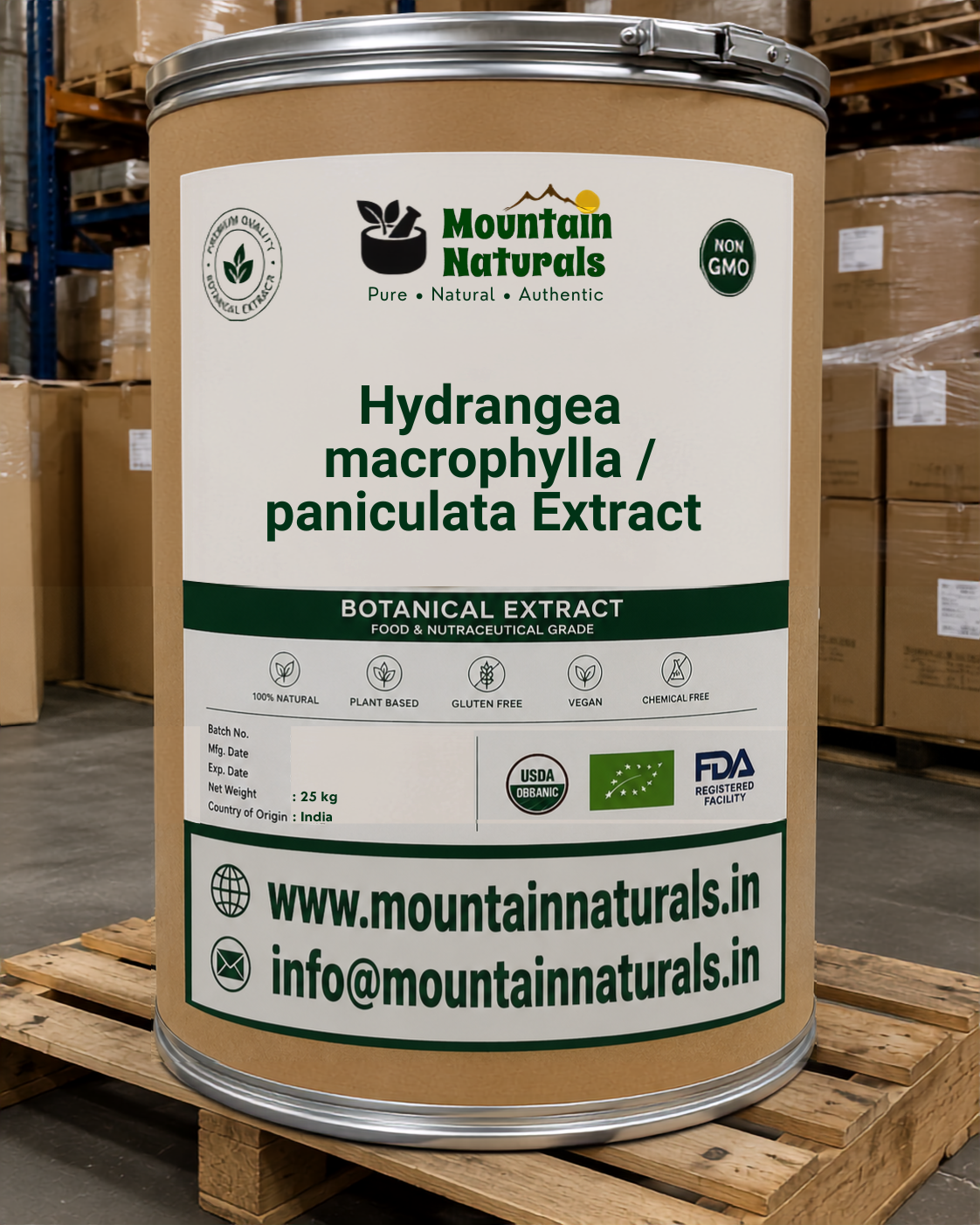 Hydrangea macrophylla / paniculata Extract 10:1