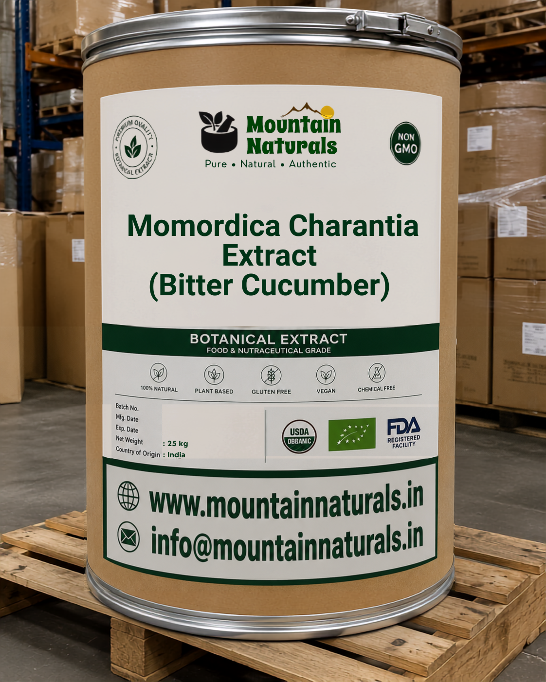Momordica charantia (Karela) Dry Extract 3% Bitter