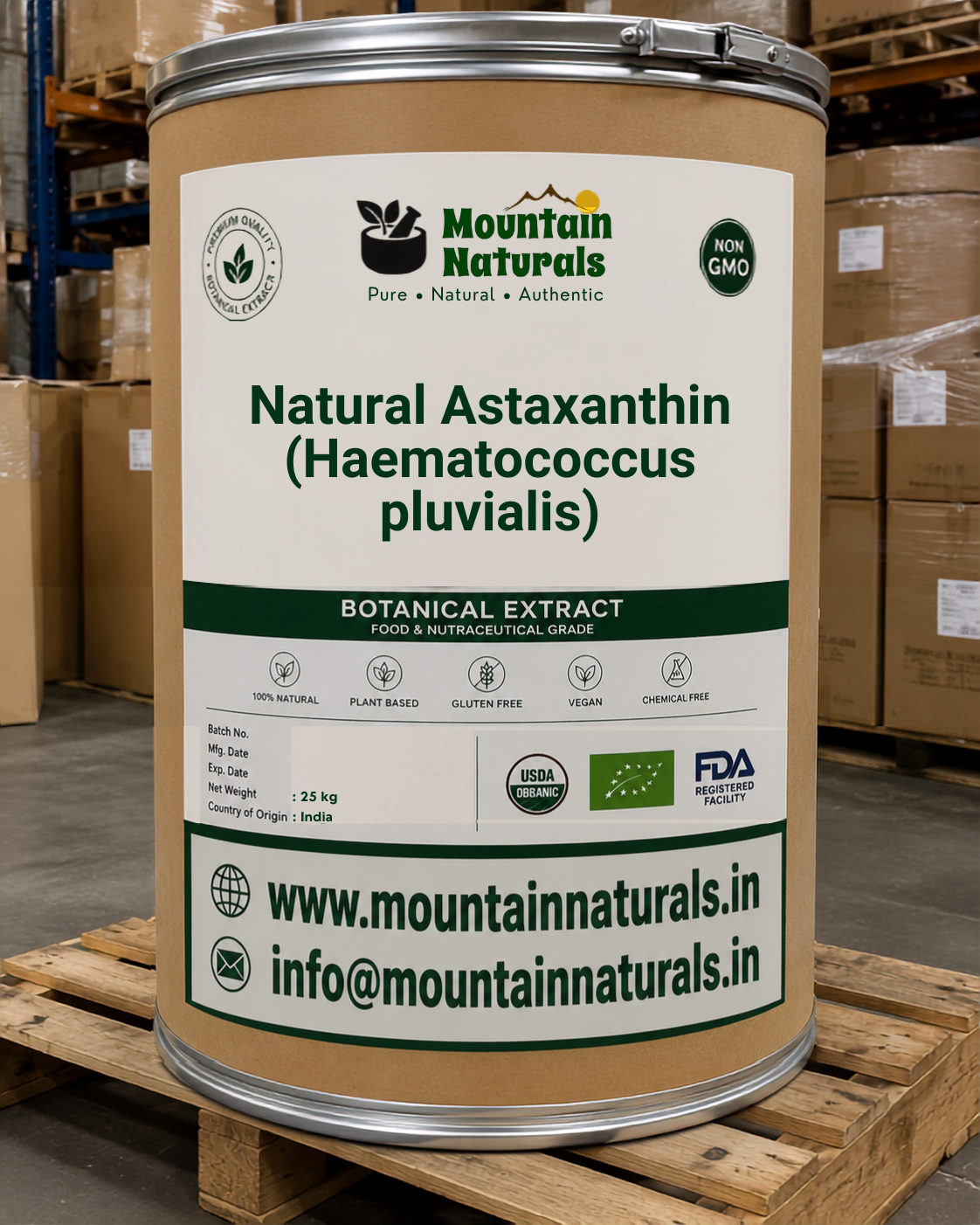Natural Astaxanthin 10% (Haematococcus pluvialis)
