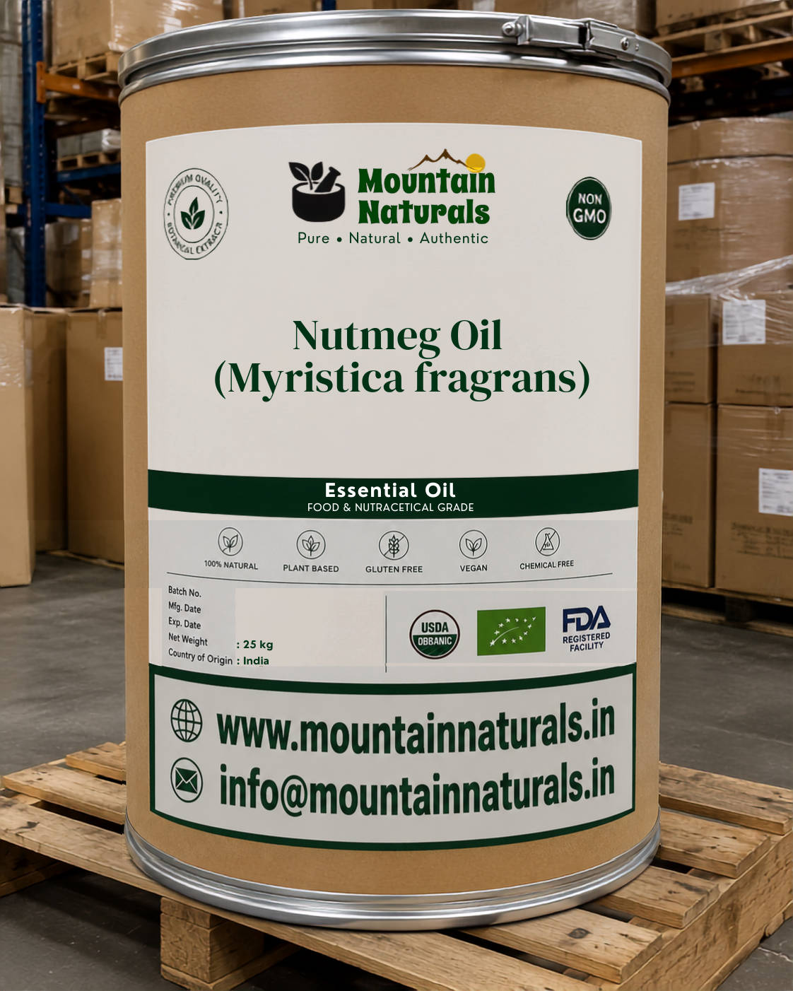 Nutmeg Essential Oil (Myristica fragrans)