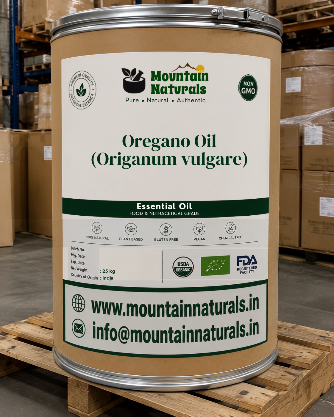 Oregano Oil (Origanum vulgare)