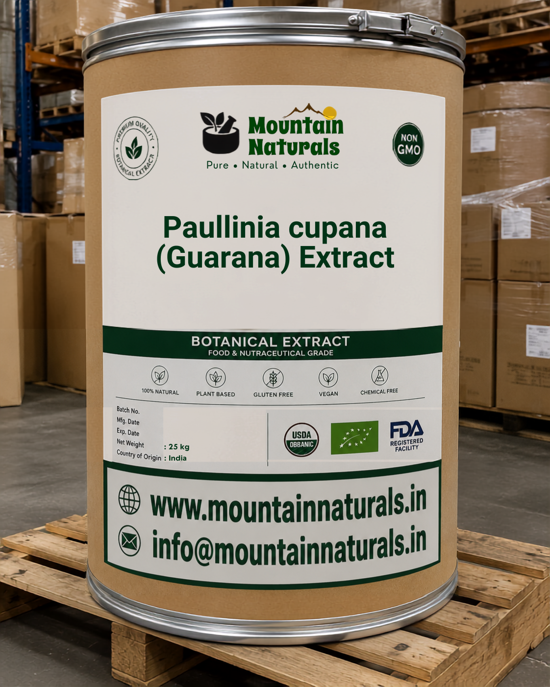 Paullinia cupana Extract (Guarana) 22%