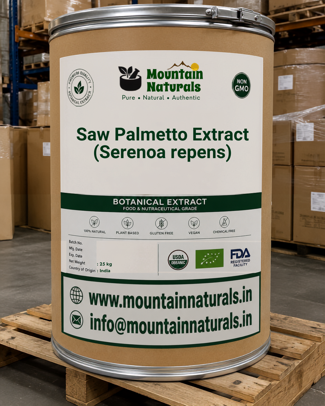 Saw Palmetto Extract (Serenoa repens)