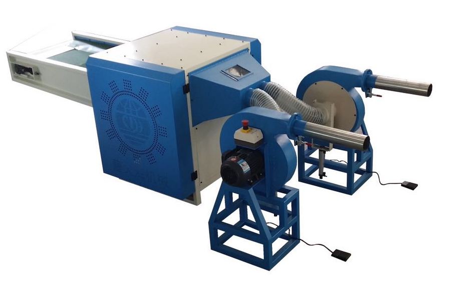Semi Automatic Fiber Carding & Pillow Filling Machine 