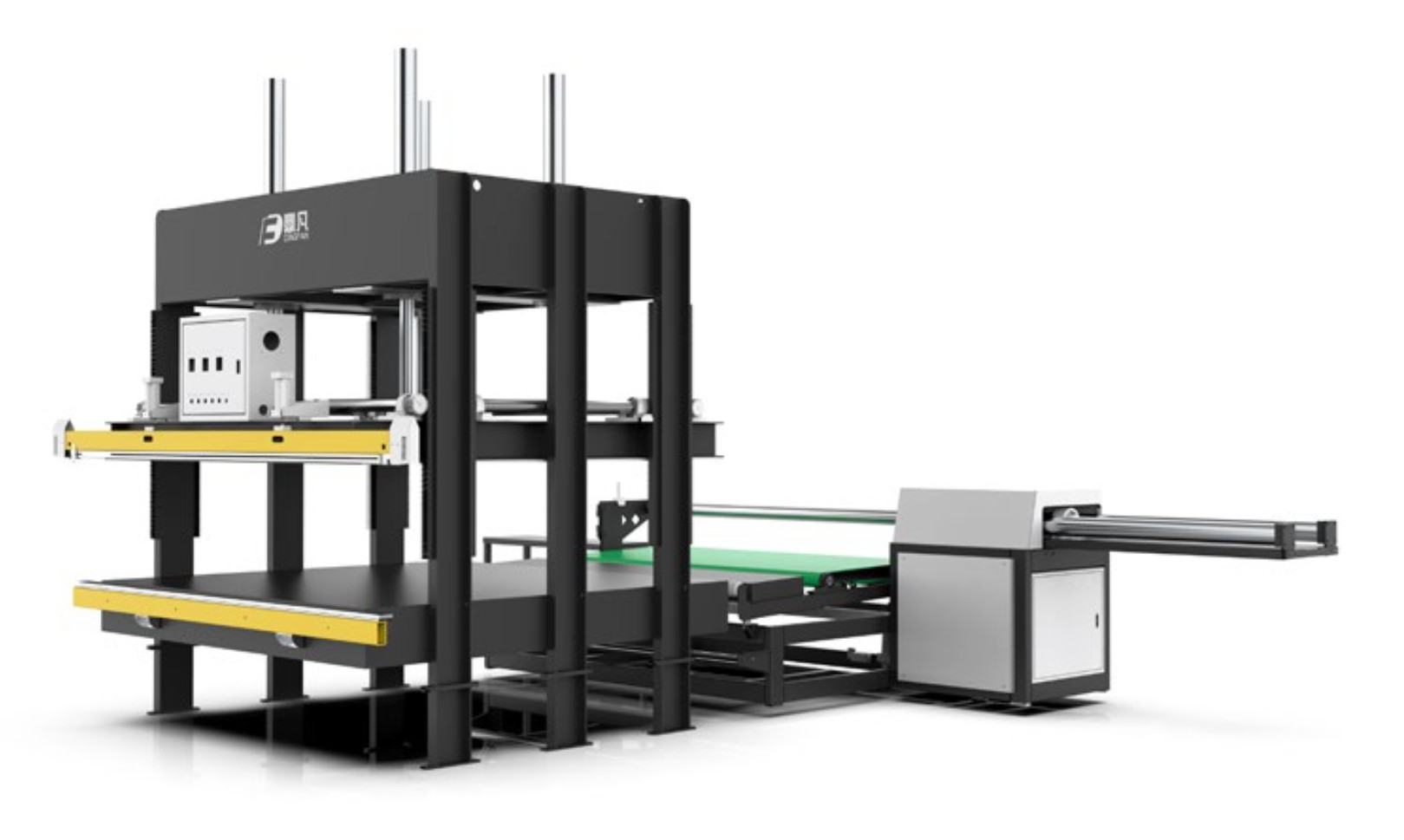 Semi Auto Mattress Compress & Roll Packing Machine 