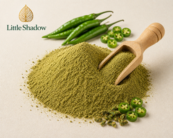 Premium Food Grade Dehydrated Green Chilli Powder | Bulk B2B Supplier