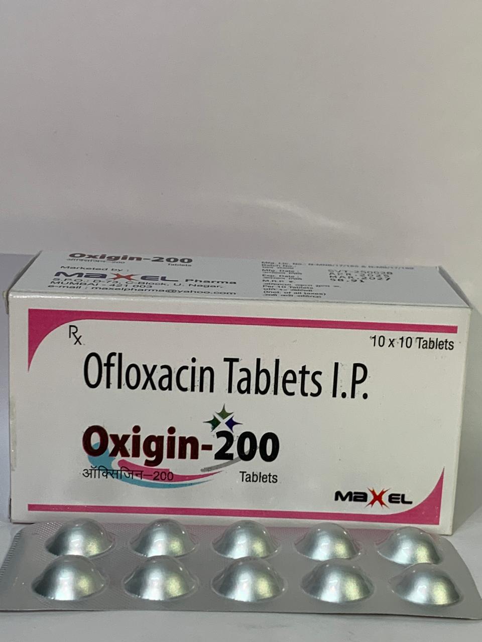oxigin-200 tablet 