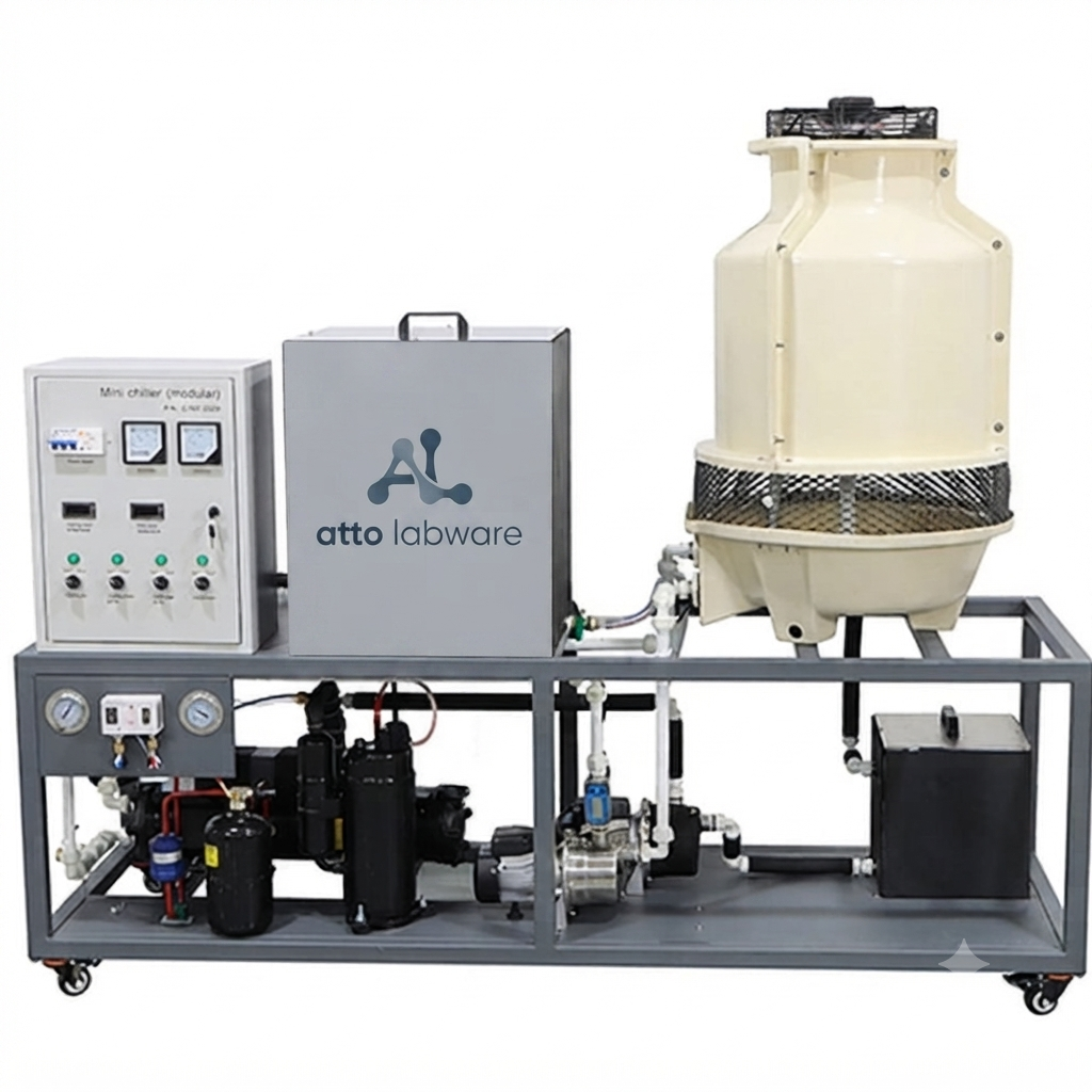 Mini Chiller Training System with Modular Refrigeration and Thermal Storage