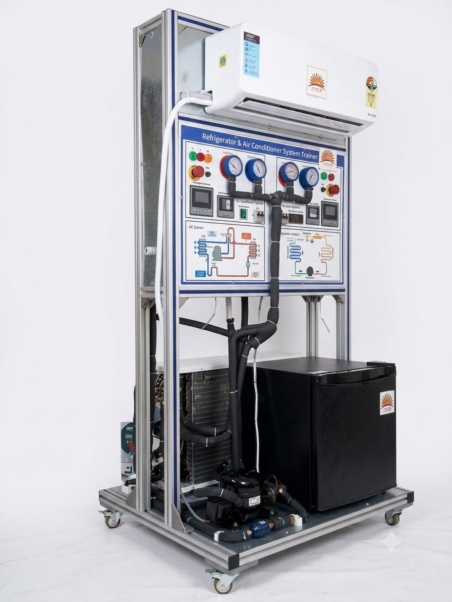 Refrigeration and Air Conditioner Training system