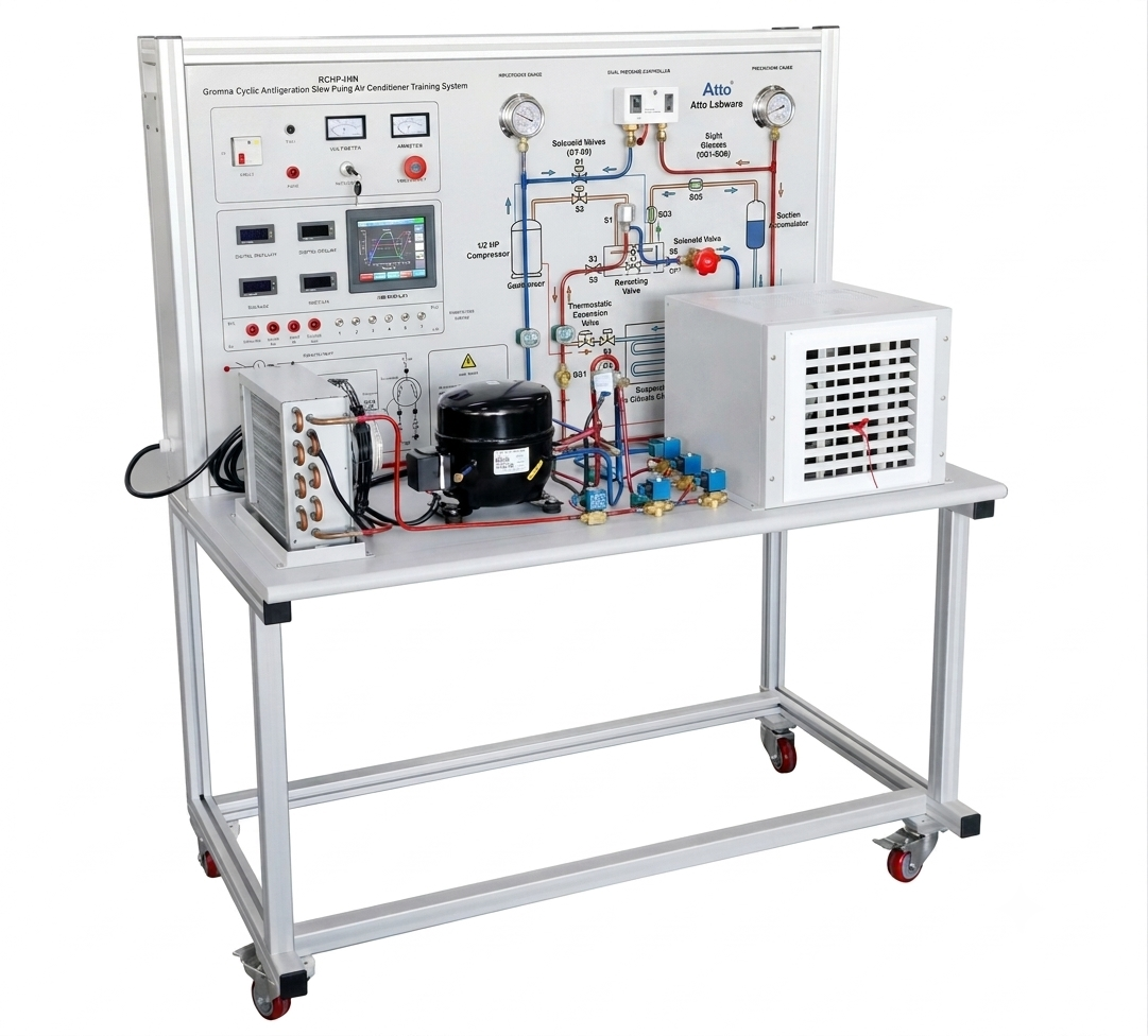 Refrigeration Cycle and Heat Pump training system