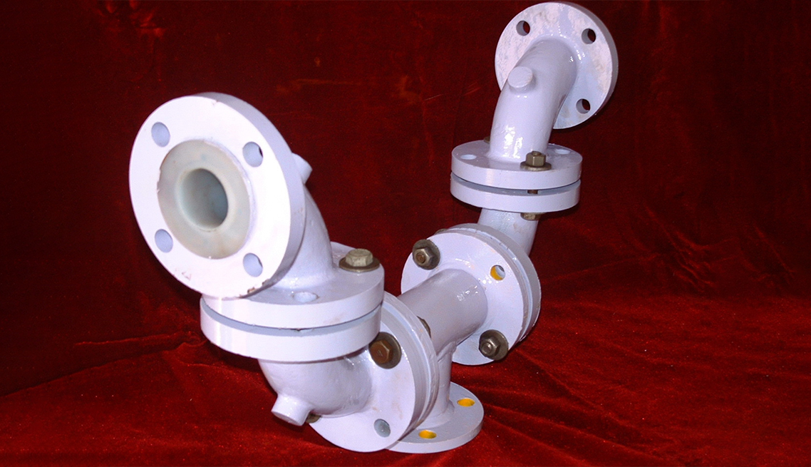 MS Teflon Lined Pipe Fittings