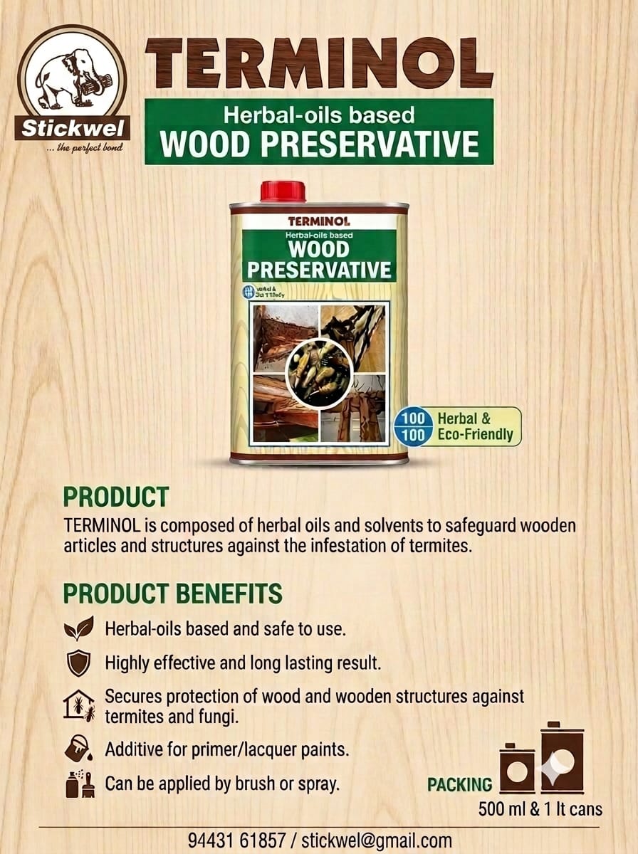 TERMINOL - HERBAL OILS-BASED WOOD PRESERVATIVE