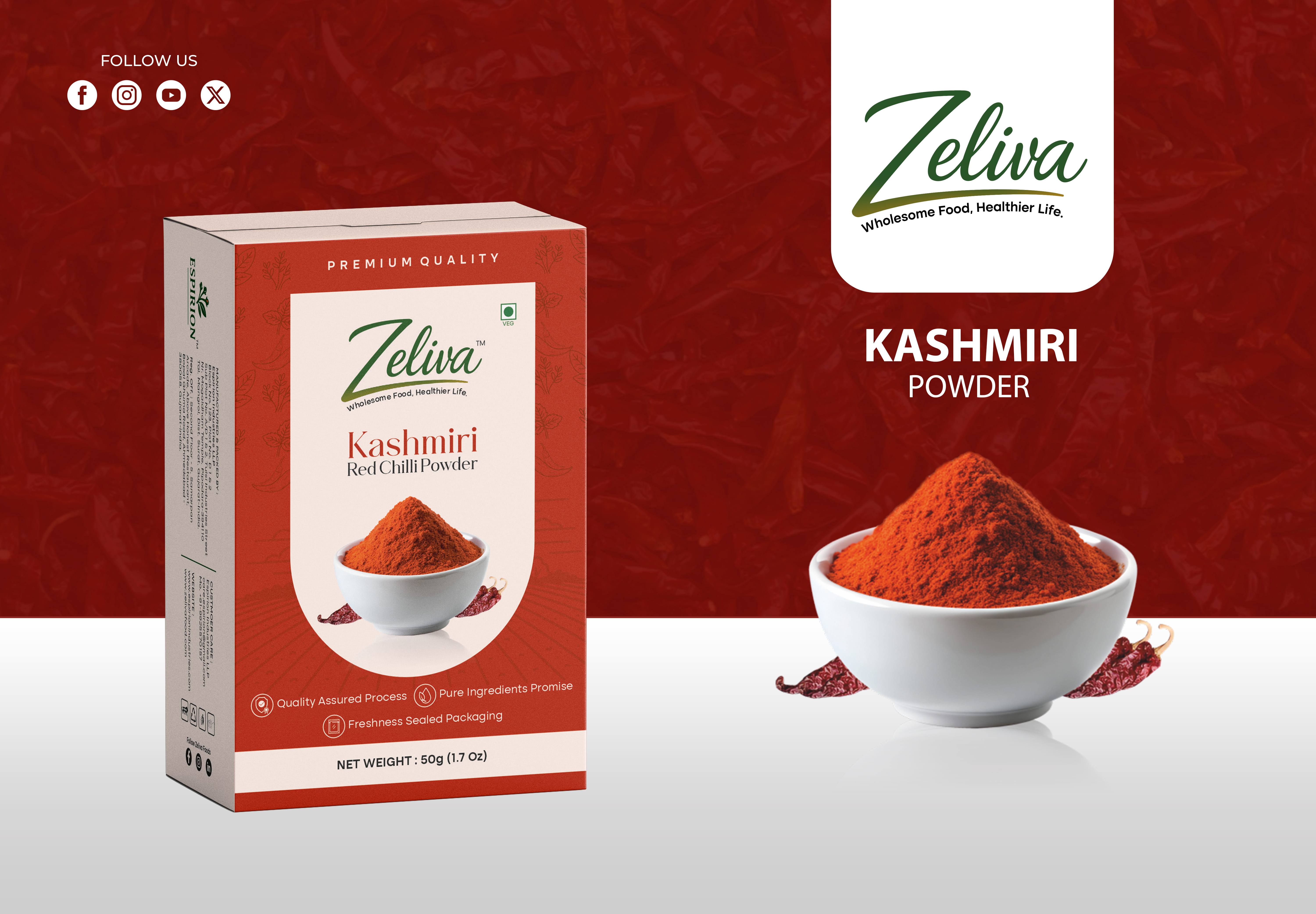 Kashmiri Chilli Powder